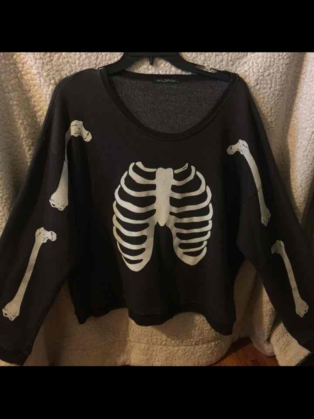 Wildfox Skeleton Bones Sweater - Picture 3 of 4